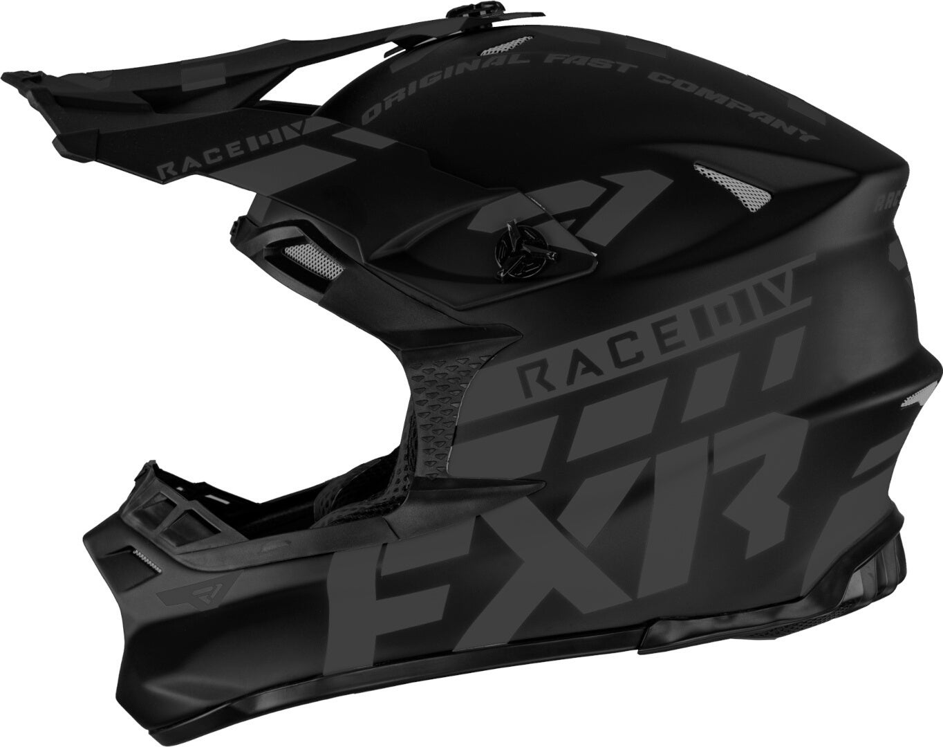 FXR Blade Race Div Motokrosová přilba černá 5XL (66/67) Obrázek 2