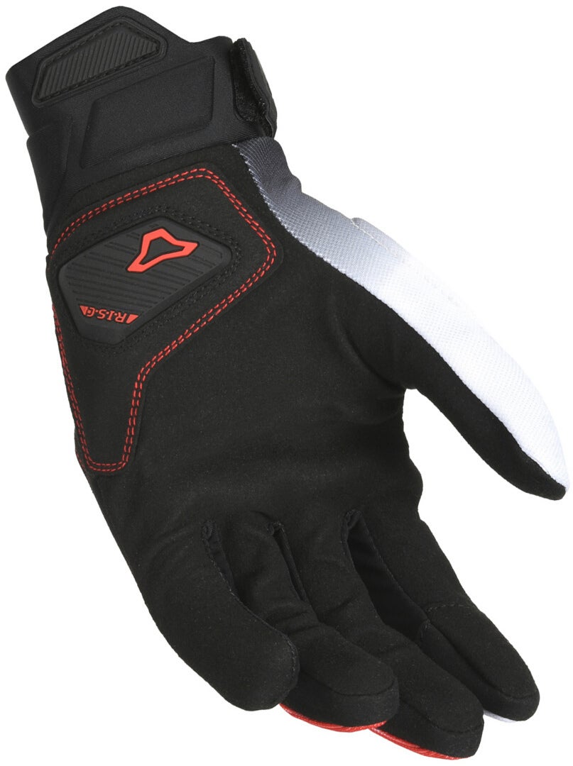 Macna Mana Motorcycle Gloves black/red/white 2XL Figure 2