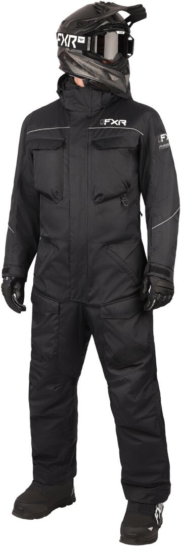 FXR Excursion 2025 1-piece Snowmobile Suit black Short L Figure 1