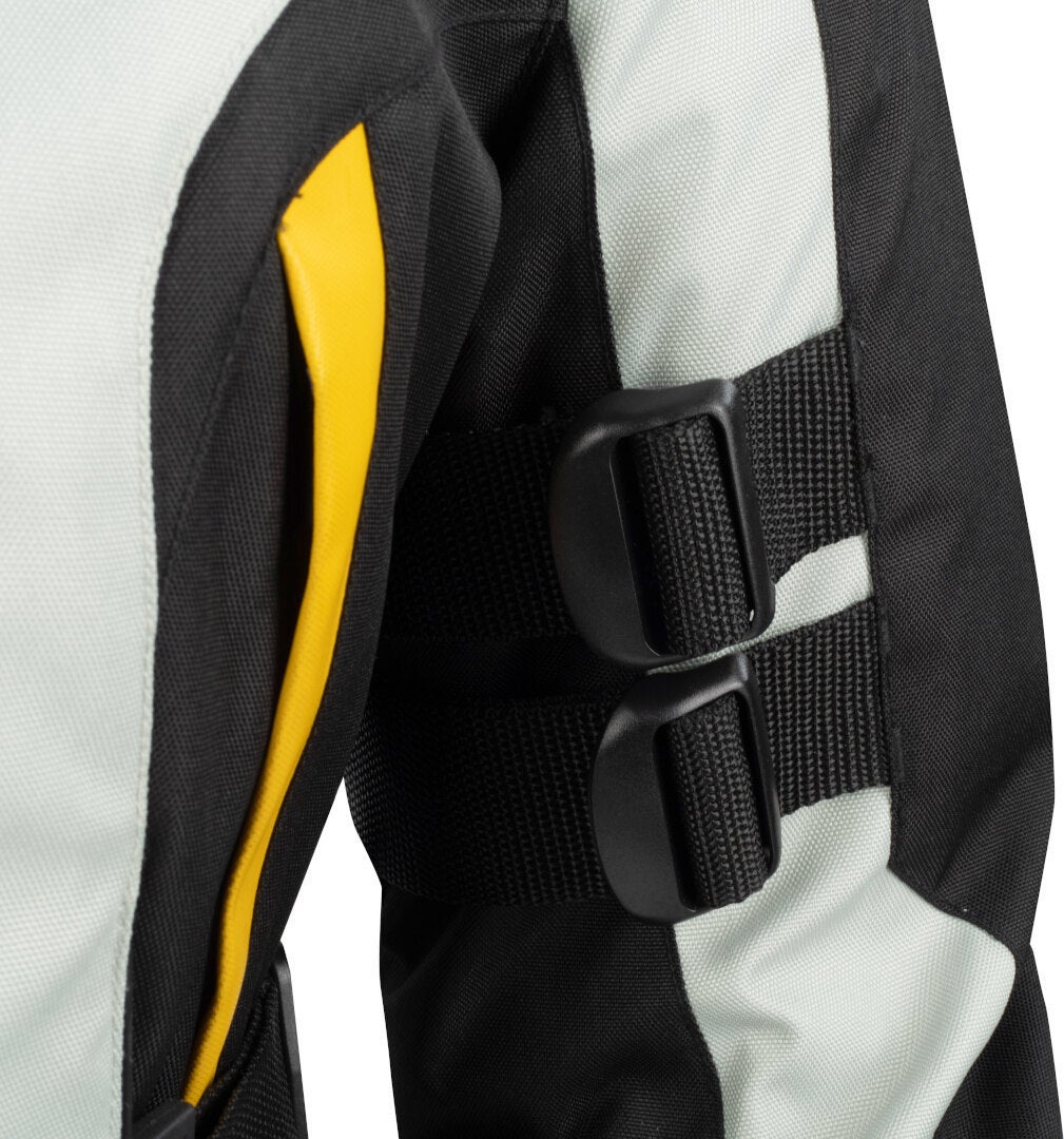 Bering Zephyr waterproof Ladies Motorcycle Textile Jacket black/grey/yellow 46 Figure 5
