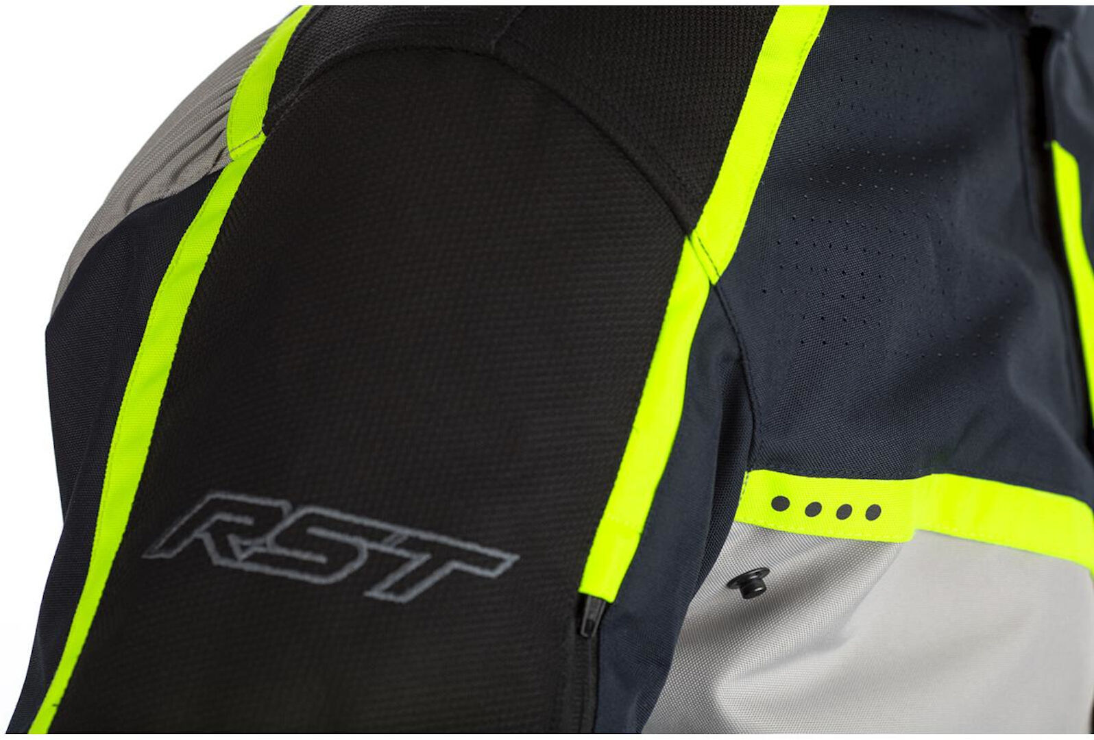 RST Maverick Dames Motorfiets Textiel Jas wit/blauw M Figuur 6