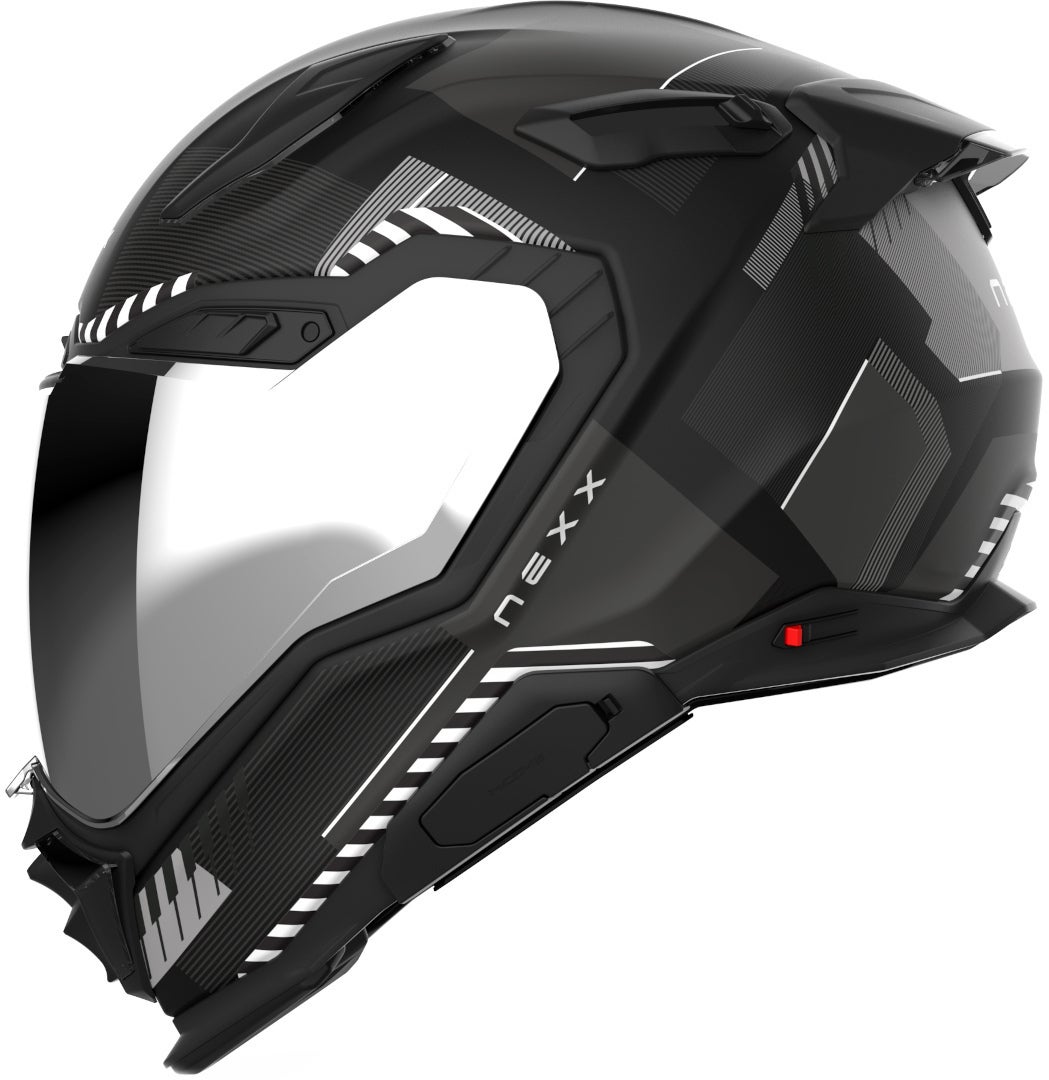 Nexx X.WST 3 Fluence Helmet black matt/silver XXXL (65/66) Figure 1