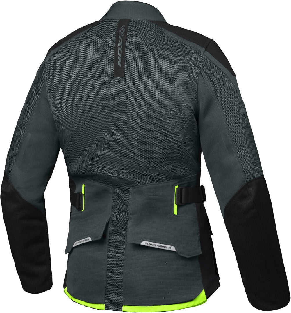 Ixon M-Njord Dame motorcykel tekstiljakke grøn/sort M Figur 2