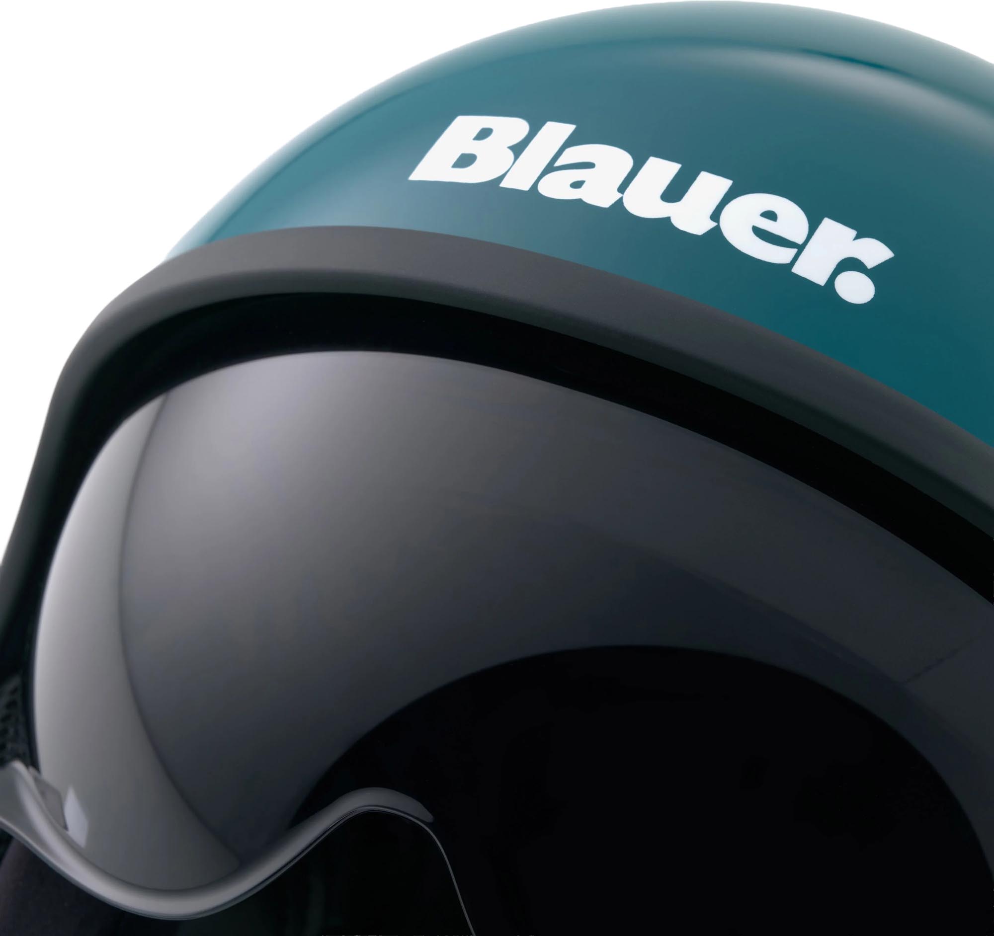 Blauer Pilot 4.0 Реактивен шлем Тюркоазено/сиво M Фигура 4