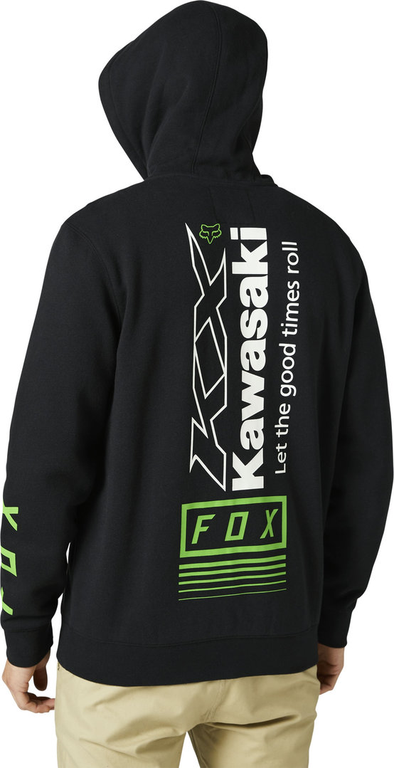 FOX Kawi Zip Capuche noir M Figure 4