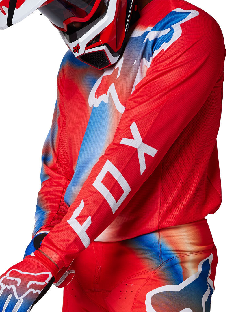 FOX 180 Toxsyk Motocross Jersey rot M Abbildung 5