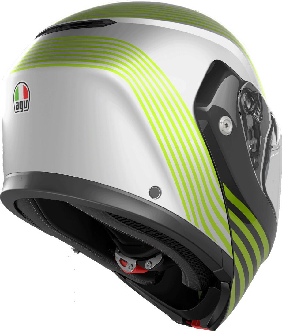 AGV Streetmodular Iseo Helm Wit/geel S (55/56) Figuur 3