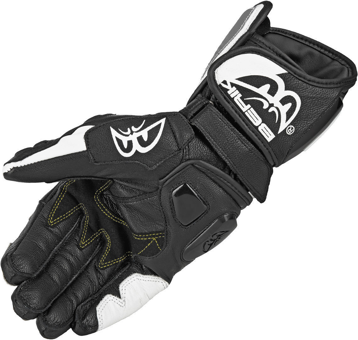 Berik MIsano Motorcykel handsker Sort/hvid L Figur 4