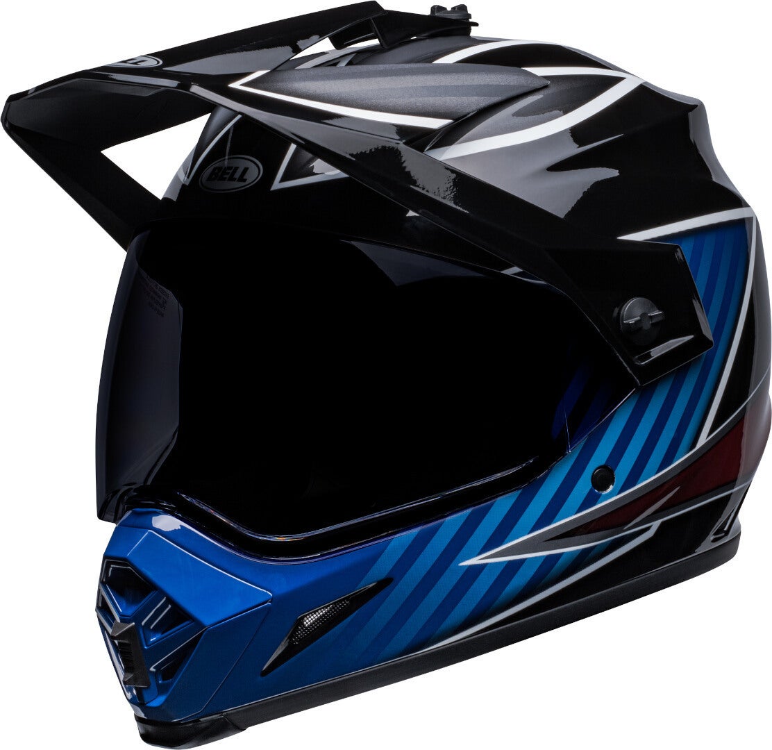Bell MX-9 Adventure MIPS Dalton Motokrosová přilba černá/modrá XL Obrázek 5
