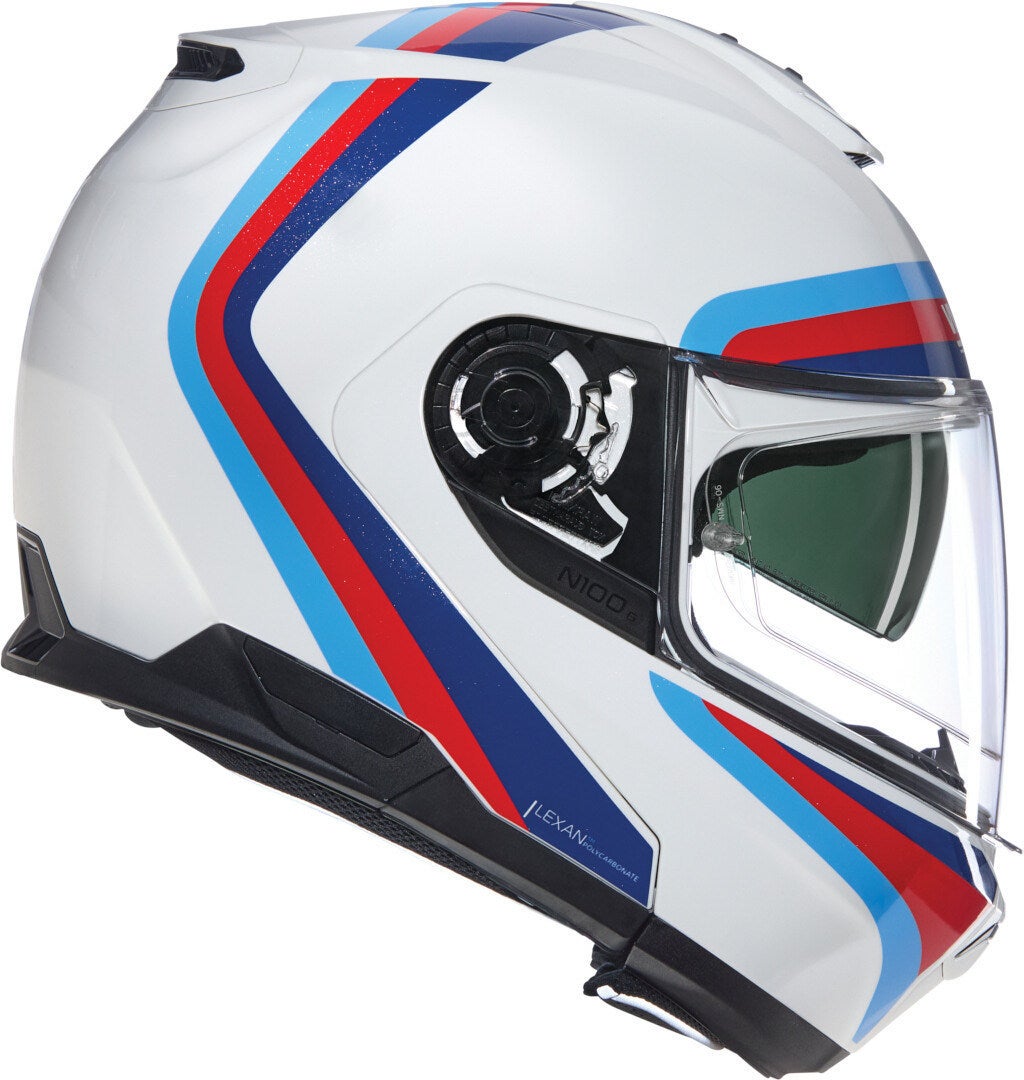 Nolan N100-6 Assoluto N-Com Casco bianco/blu/rosso XL (62) Figura 3