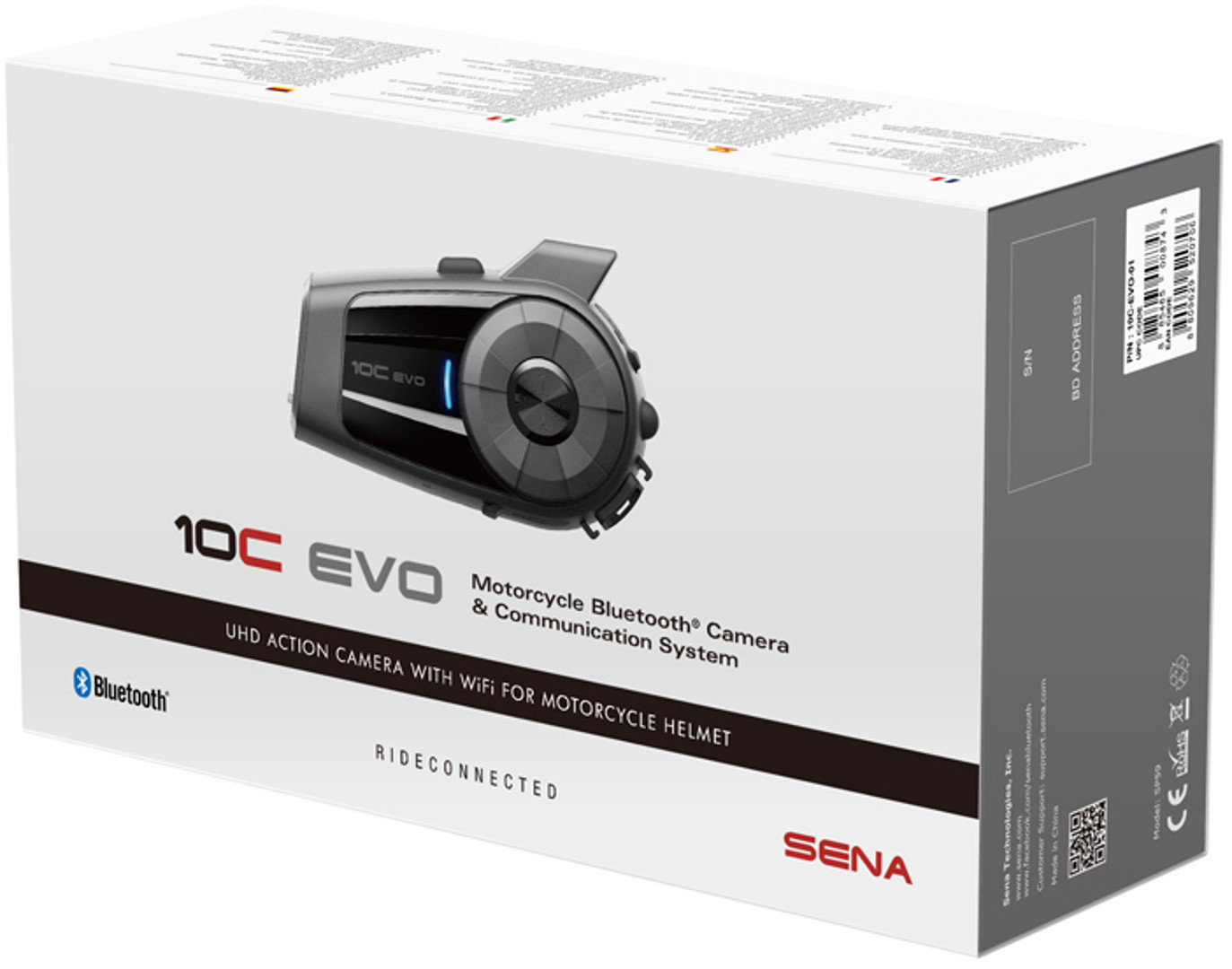 Sena 10C Evo Sistem de comunicații Bluetooth pentru cameră Single Pack Figura 1