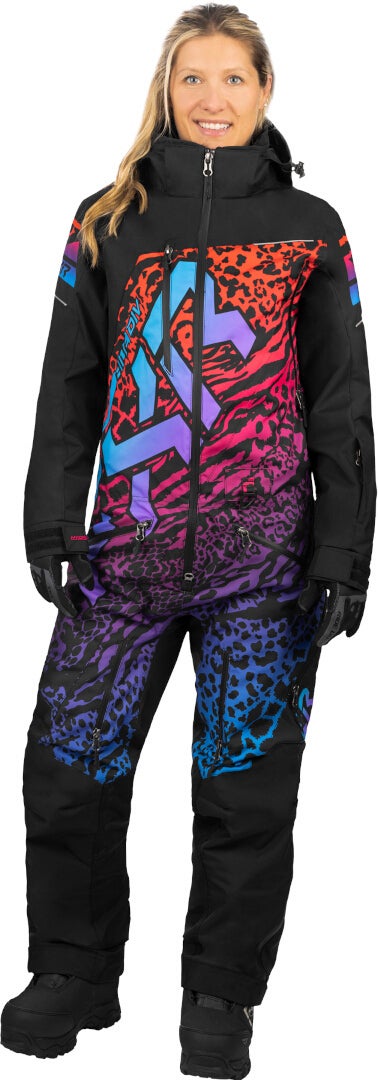 FXR CX F.A.S.T. Insulated Safari Ladies One Piece Snowmobile Suit-image-489350879