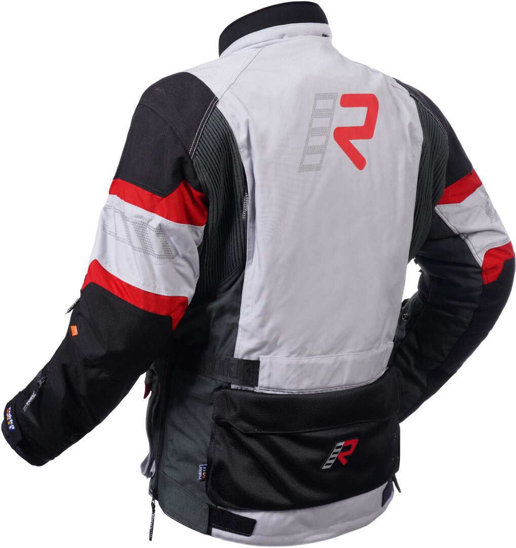 Rukka Madagasca-R Motorcycle Textile Jacket light grey/black/red 54 Figure 2