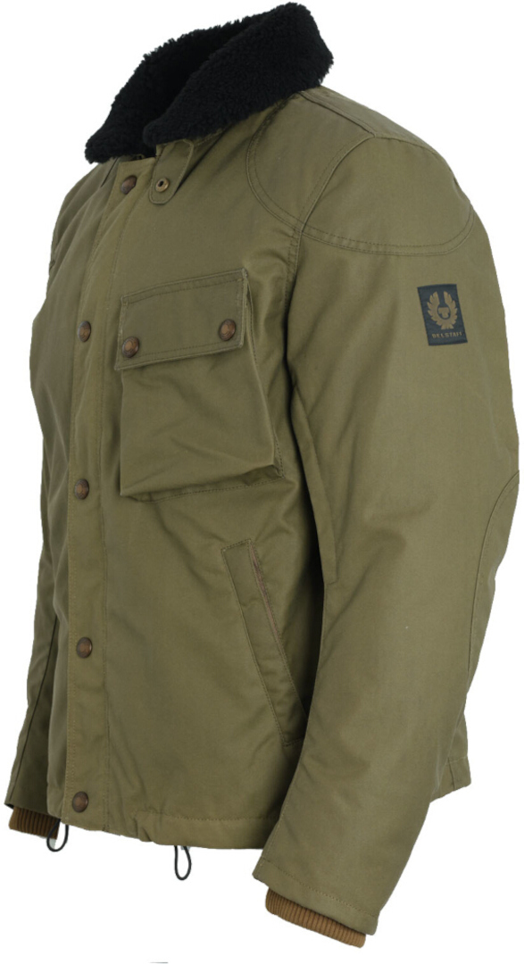Belstaff Convoy Motorcycle Textile Jacket olive M Figure 7