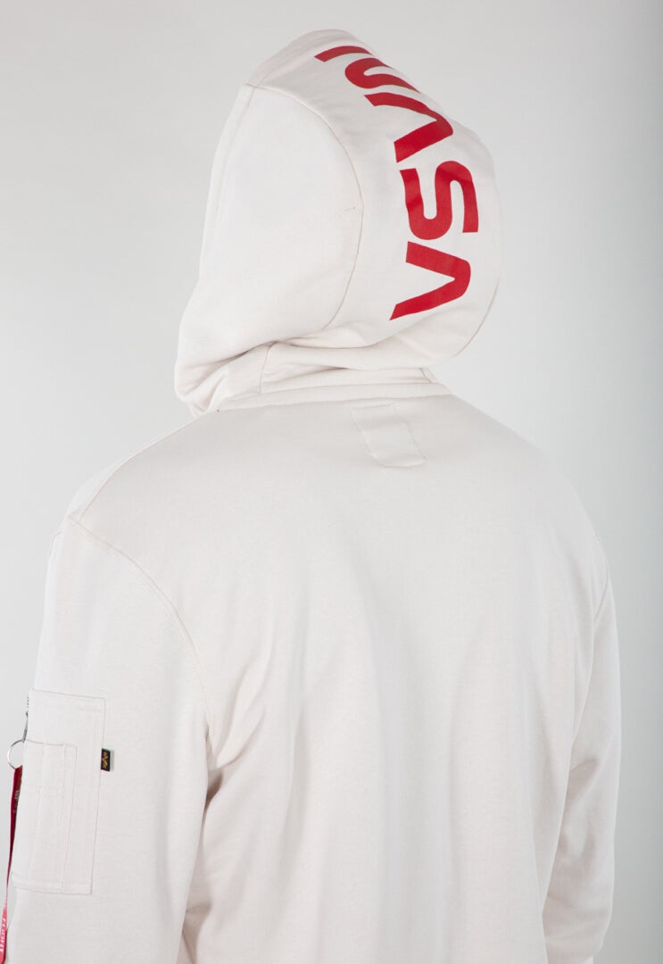Alpha Industries NASA Grand Tour Capuche Cream XXL Figure 2