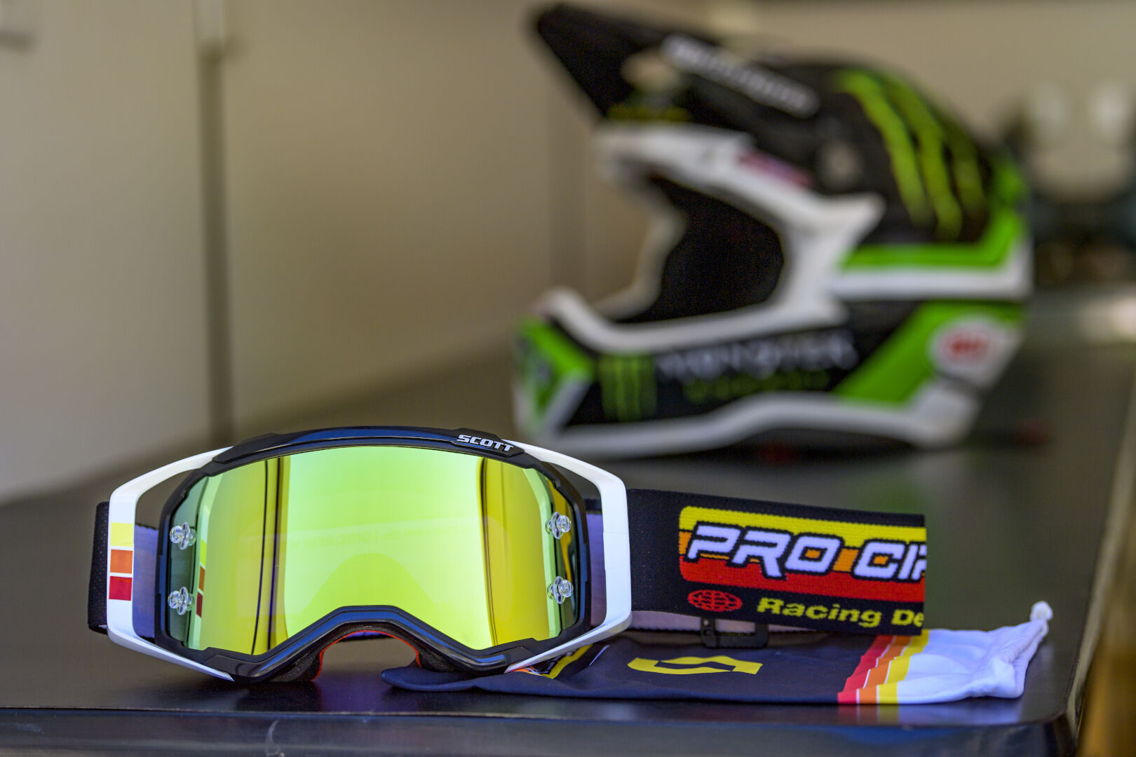 Scott Prospect Pro Circuit Motocross Glasögon Figur 7
