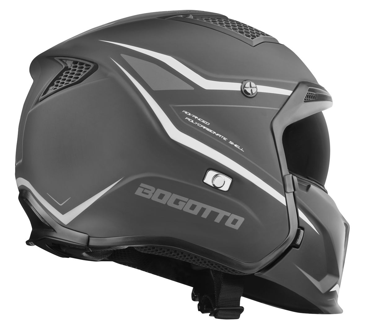 Bogotto Radic WN-ST Helm grijs/zwart M Figuur 12