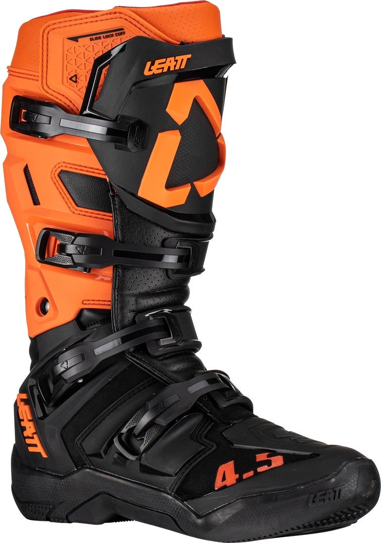 Leatt 4.5 Motocross støvler sort/orange 12 (47) Figur 1