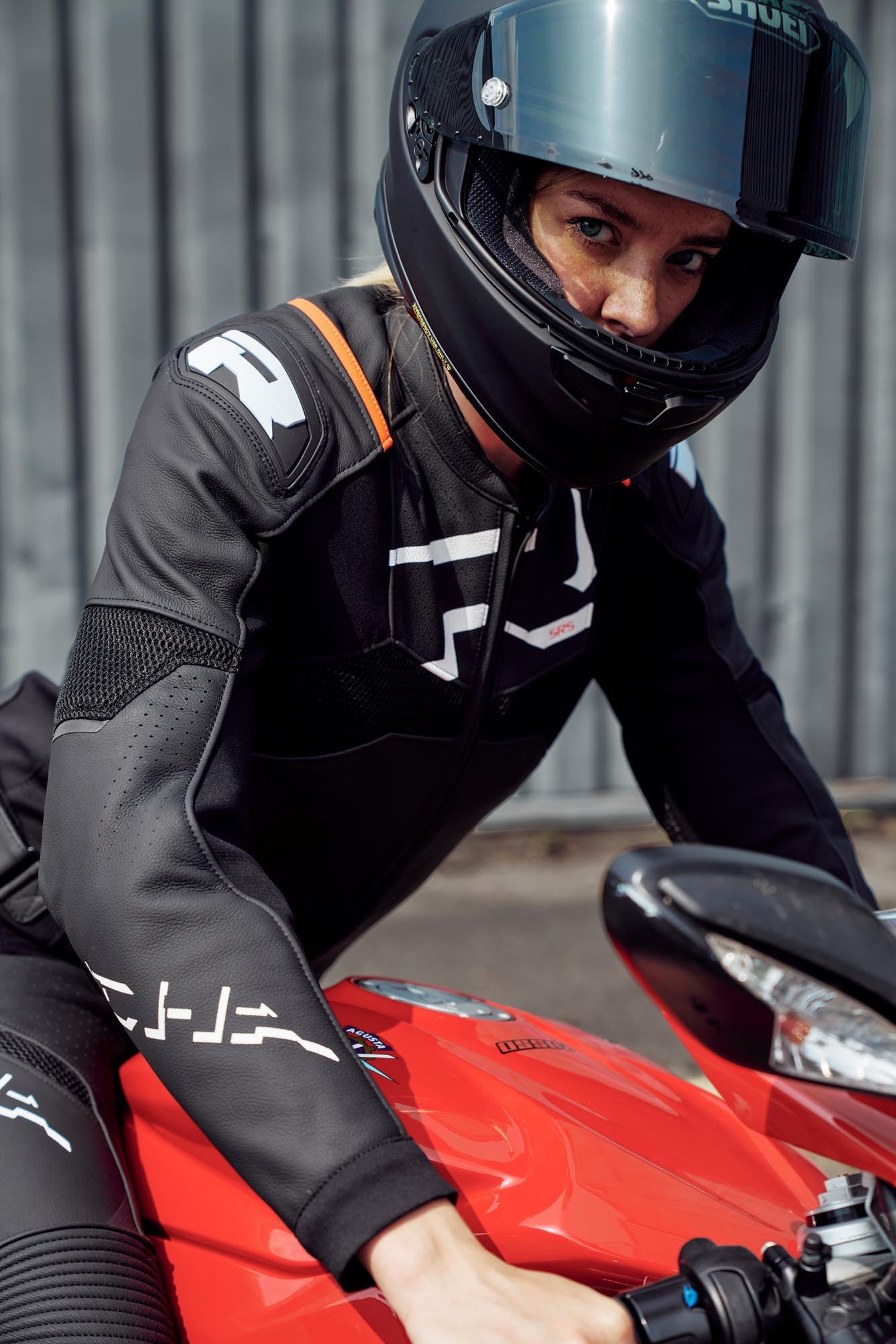 Richa Stradale Evo Motorcykelskinnjacka 46 Figur 4