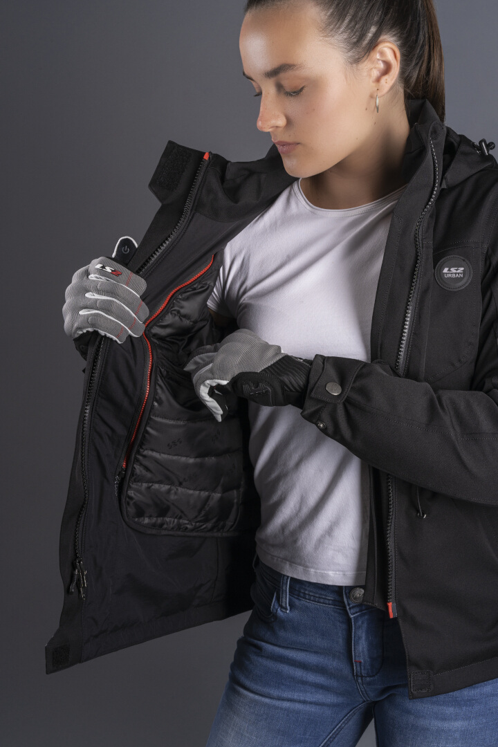 LS2 Rambla Evo imperméable dames moto textile veste noir S Figure 5