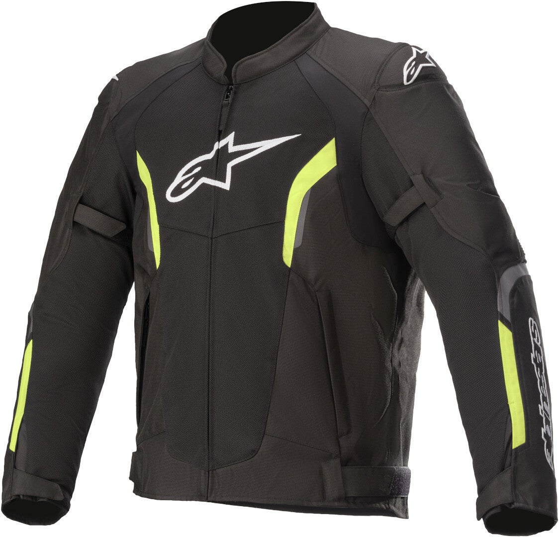 Alpinestars AST-1 V2 Air Motorcycle Textile Jacket black/yellow 4XL Figure 1