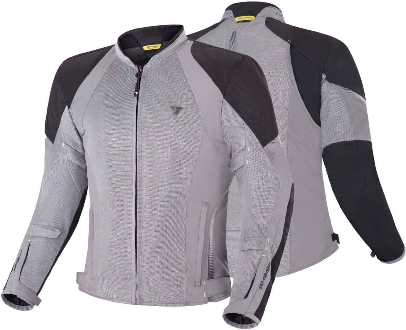 SHIMA Jet waterproof Motorcycle Textile Jacket grey XL Figure 3