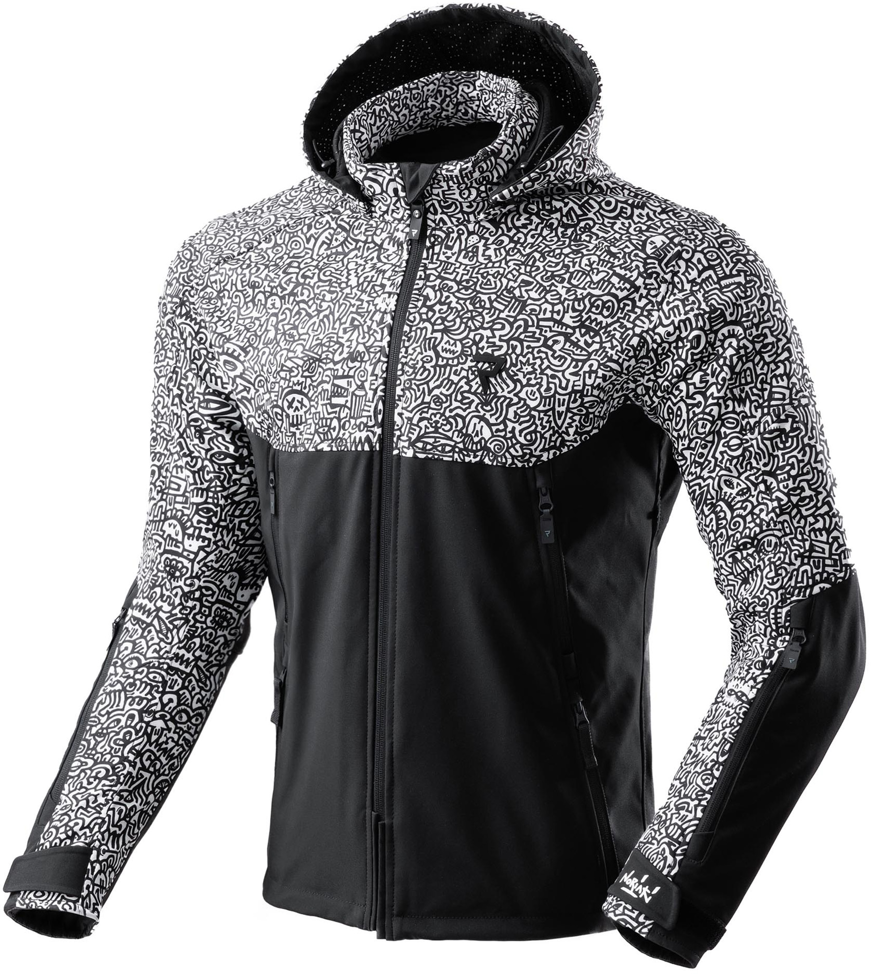 Rebelhorn Slash Softshell waterproof Motorcycle Textile Jacket-image-656401080