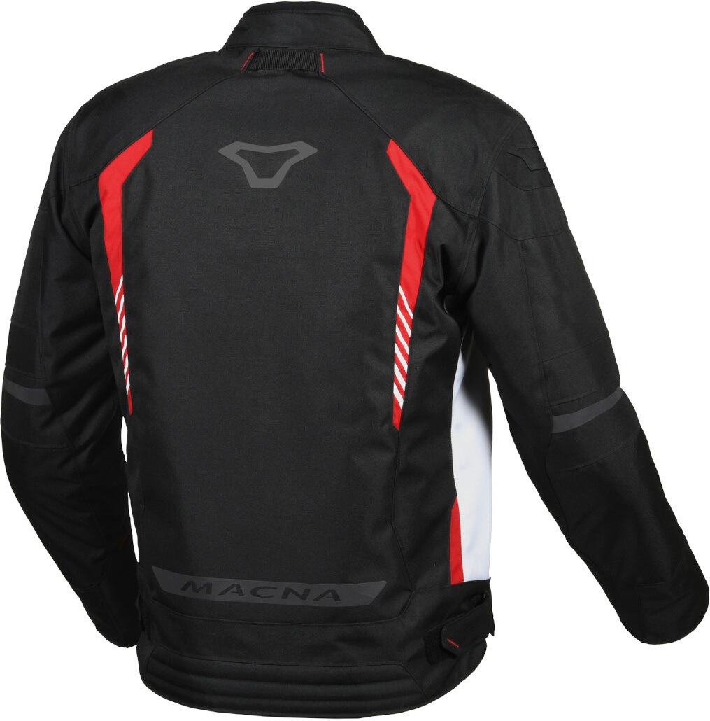 Macna Tazar waterproof Motorcycle Textile Jacket black/red/white M Figure 2