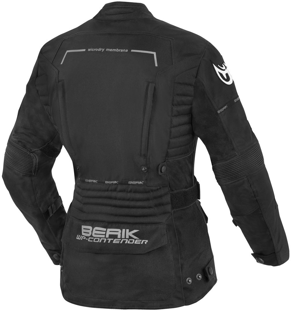 Berik Torino imperméable dames moto textile veste noir 48 Figure 2
