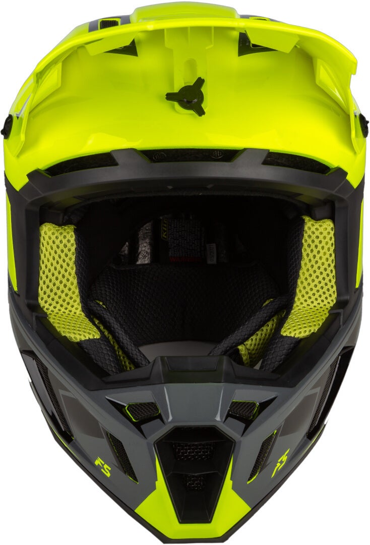 Klim F5 Legion Hi-Vis Casco Motocross L (58/59) Figura 5