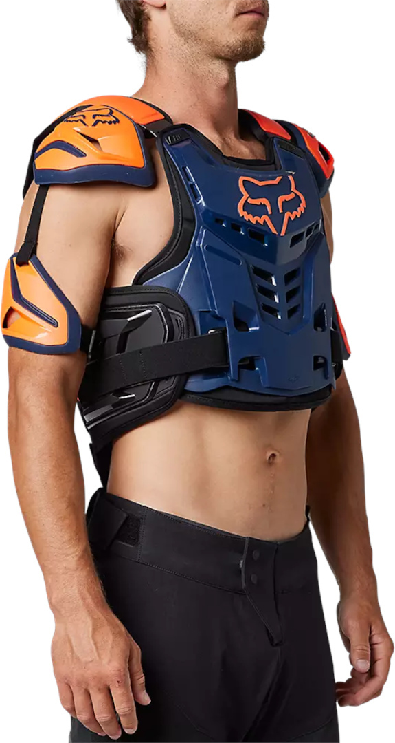 FOX Raptor Protector Vest blue/orange S/M Figure 3