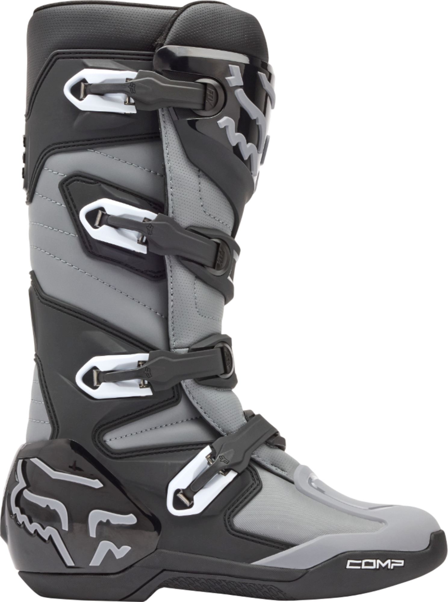 FOX Comp Motocross Boots black/grey 9 Figure 2