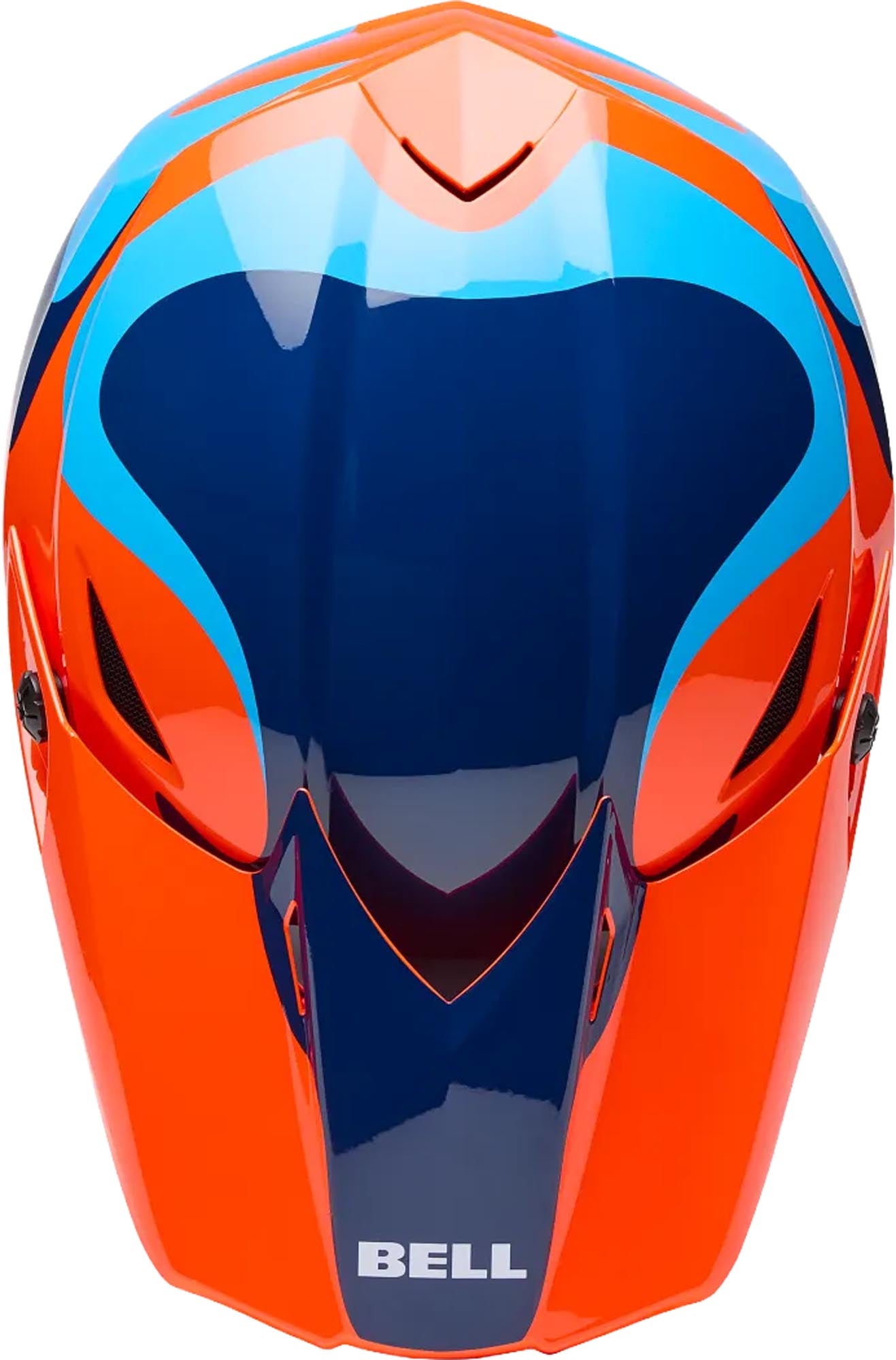 Bell MX-10 MIPS Wave Jugend Motocross Helm orange/blau Y/S (49/51) Abbildung 5