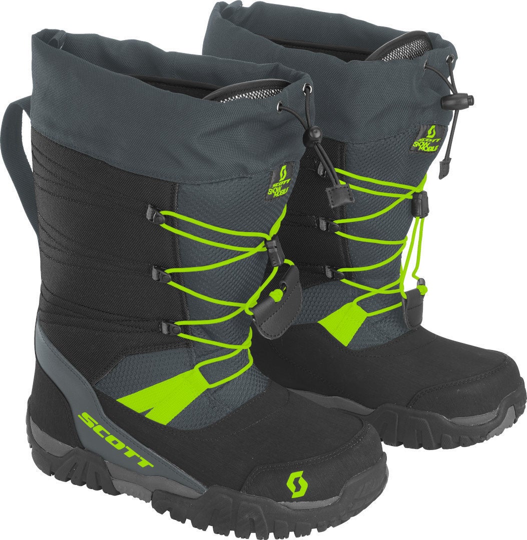 Scott R/T SMB Snowmobile Boots black/neon-yellow 47 Figure 1