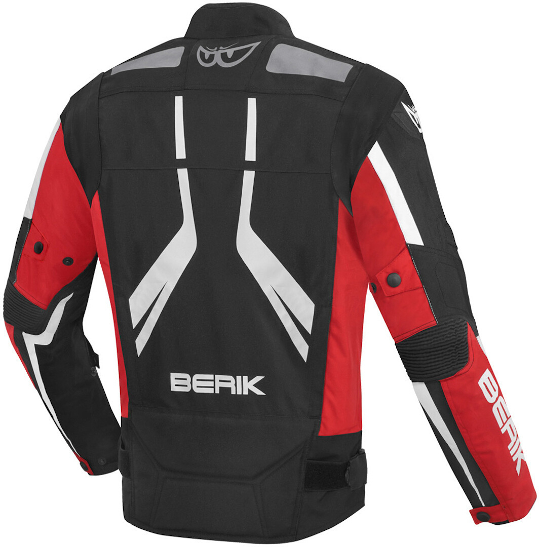 Berik The Eye Waterproof Motorcycle Textile Jacket black/red 60 Figure 2