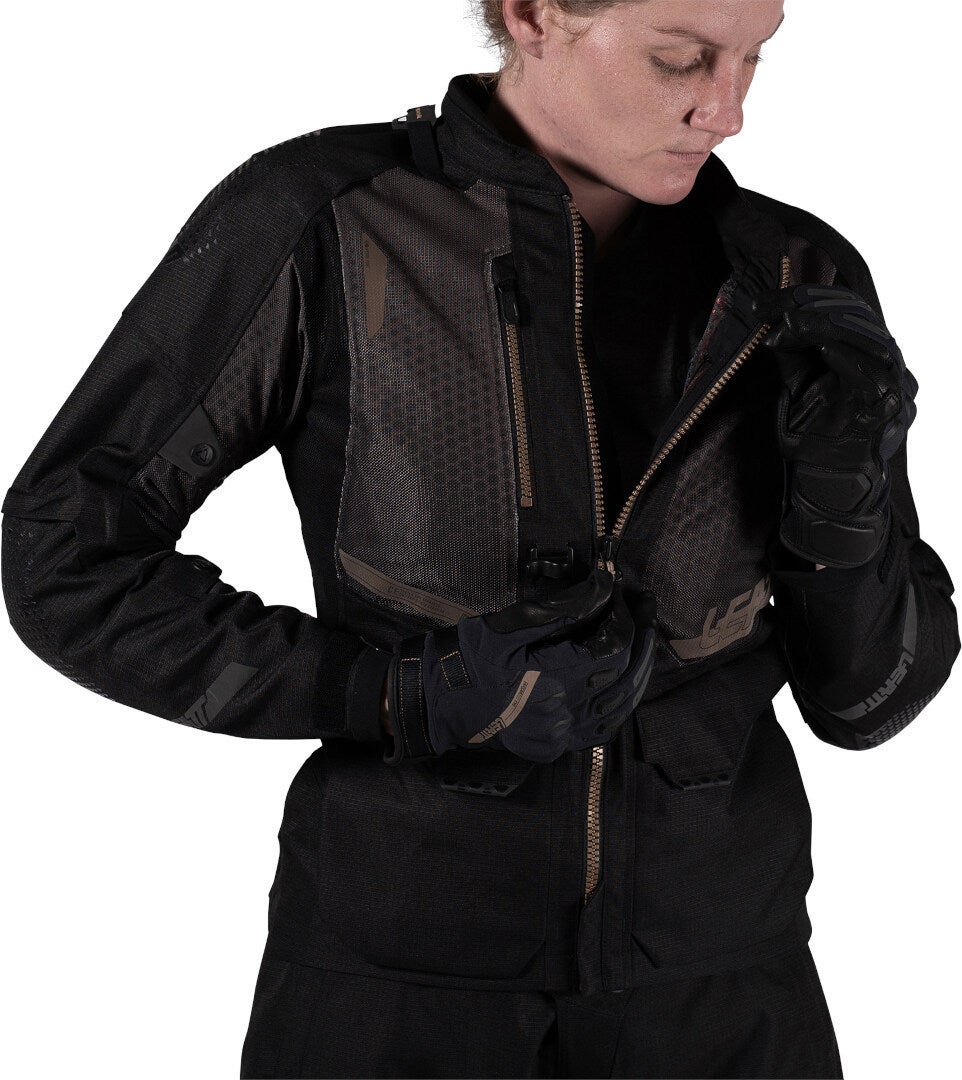 Side view of Leatt ADV Flowtour 5.5 Ladies Motorcycle Textile Jacket