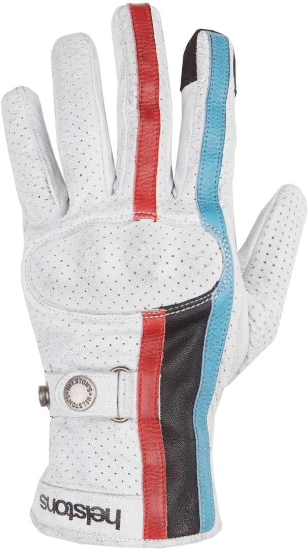 Helstons Eagle Air Motorcycle Gloves white/red 9 Figure 1