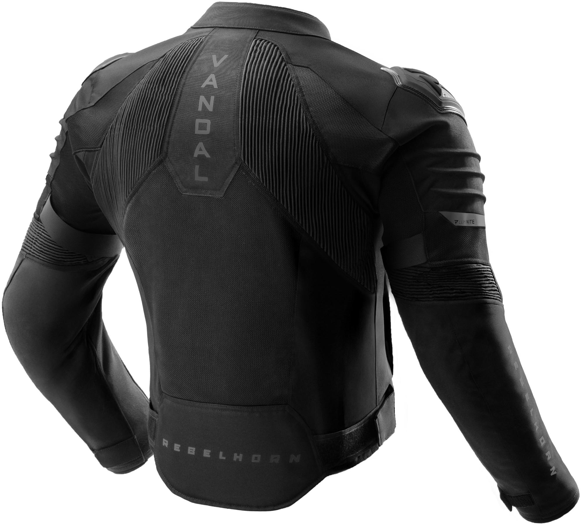 Rebelhorn Vandal 2 Air waterproof Motorcycle Textile Jacket black M Figure 2
