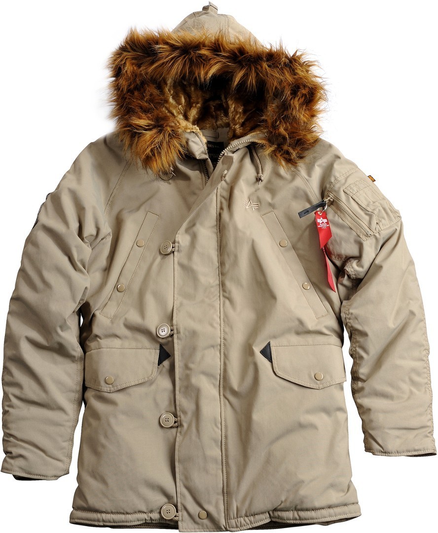 Alpha Industries Explorer Jas Khaki S Figuur 1