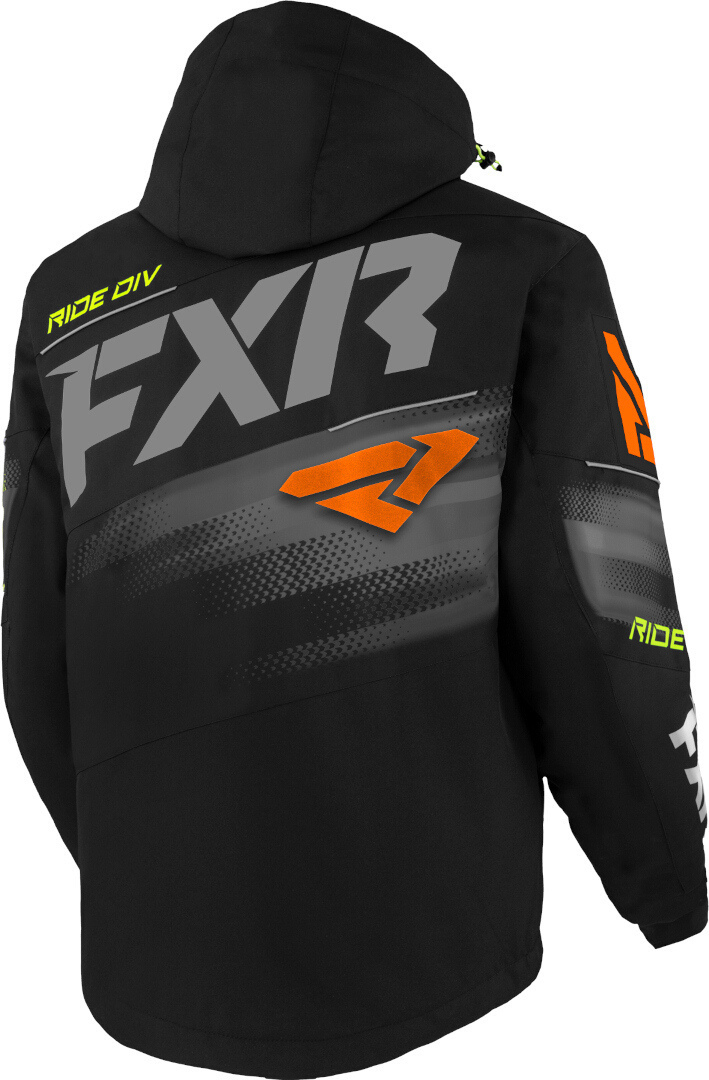 FXR Boost FX 2-in-1 2023 Snowmobile Jacket black/multicoloured XL Figure 2