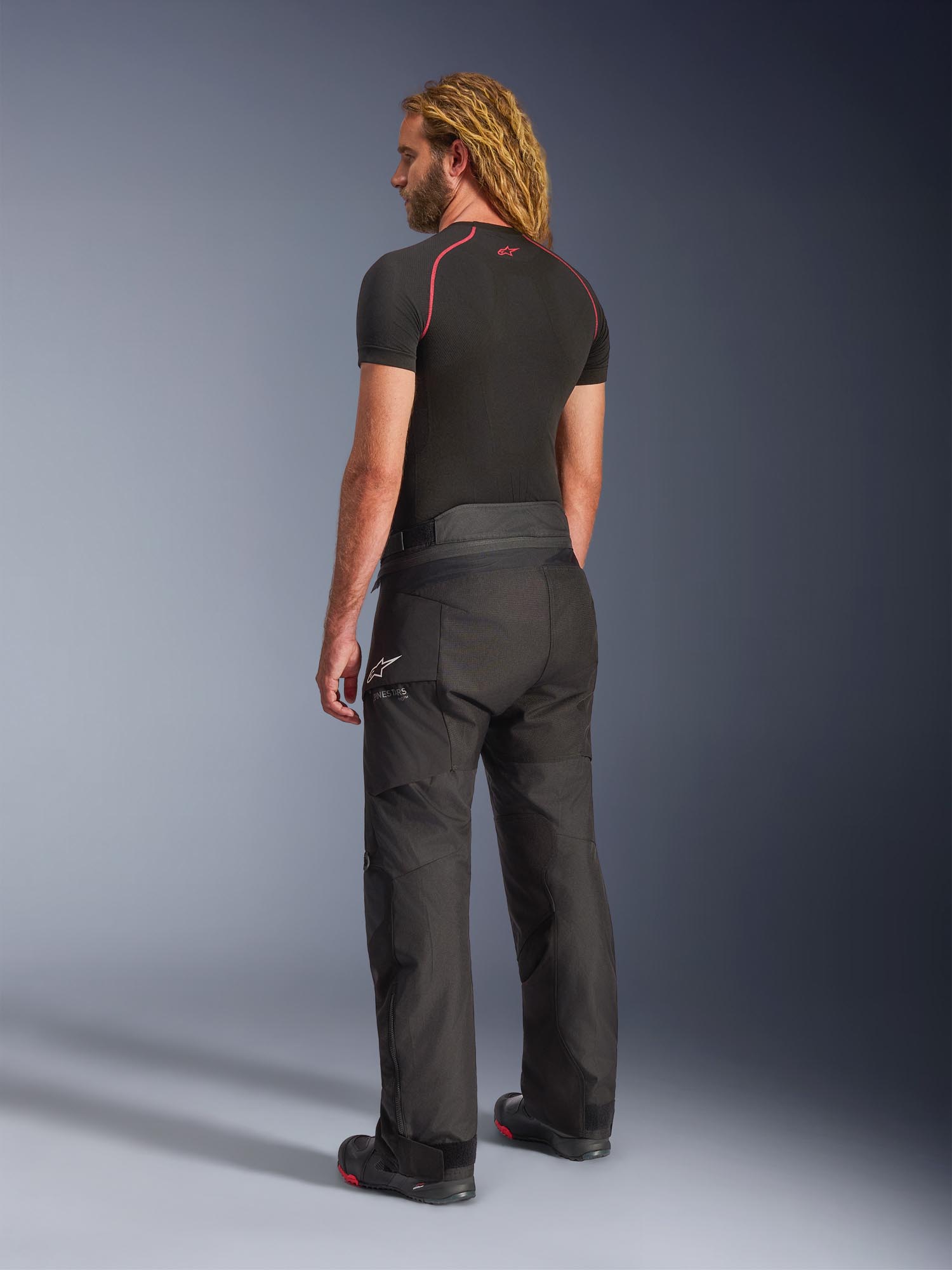 Alpinestars Andes V4 Drystar waterproof Motorcycle Textile Pants black Long L Figure 5