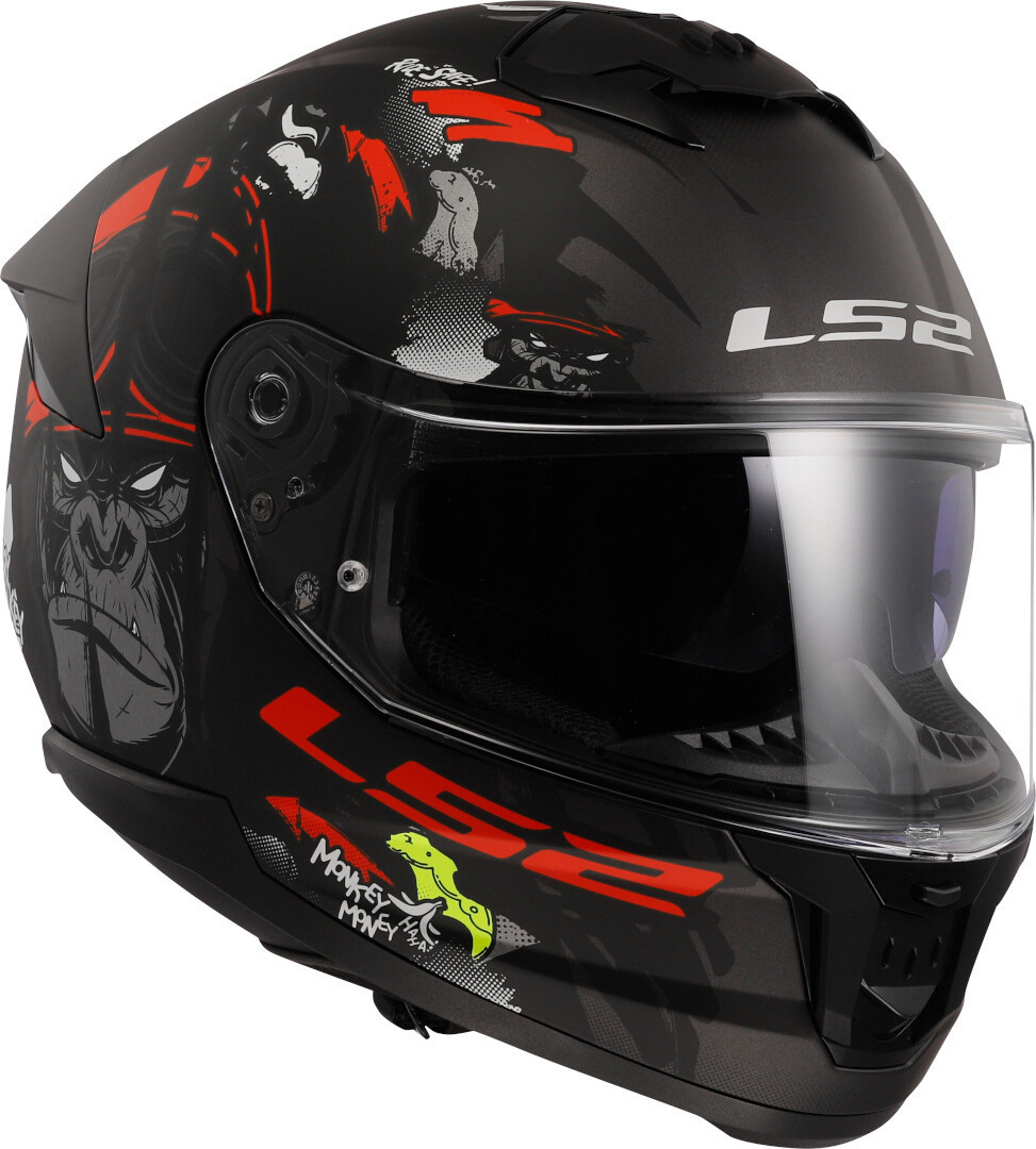 LS2 FF808 Stream II Angry Monkey Helmet L (59/60) Figure 2