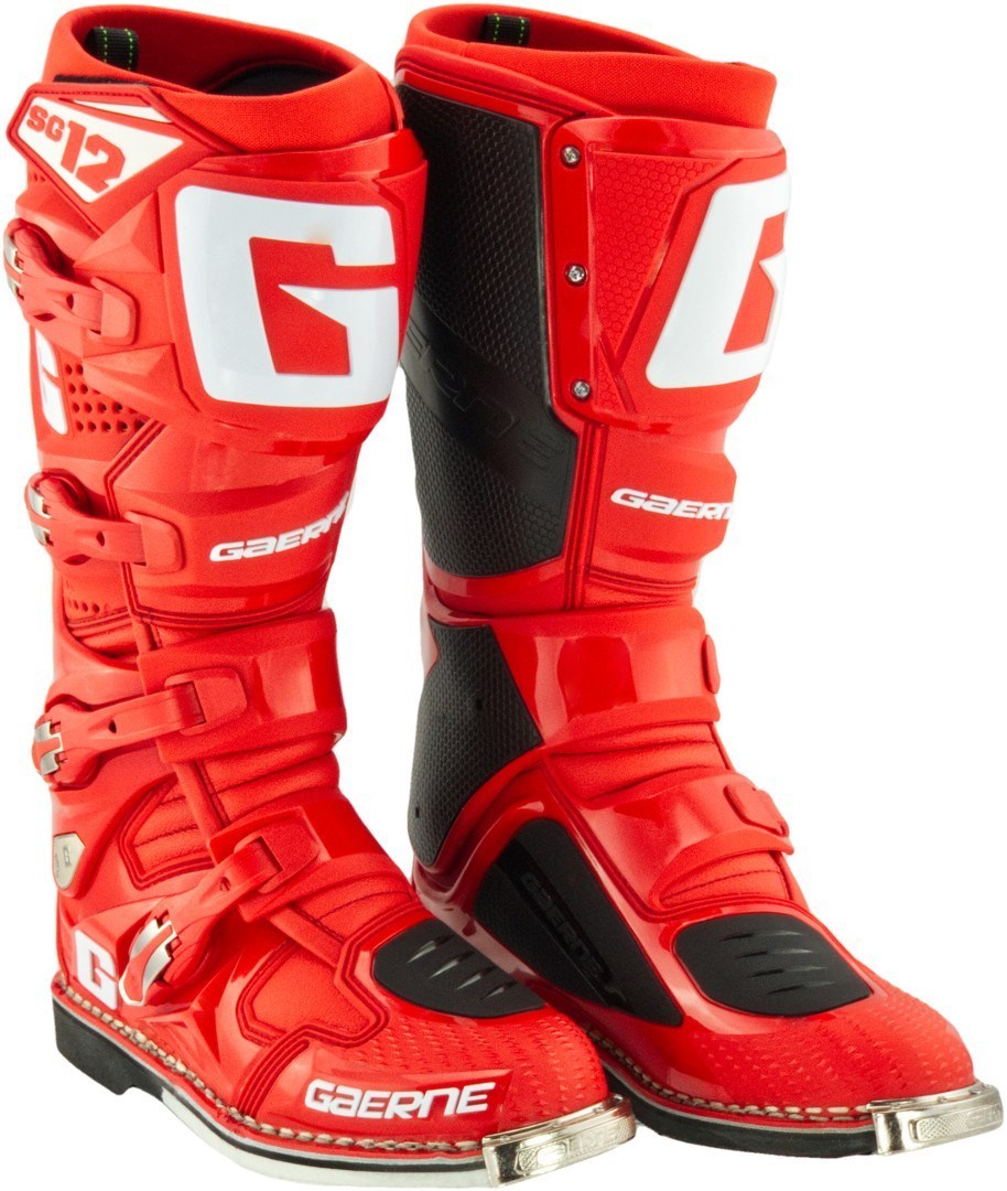 Gaerne SG-12 Motocross Boots red/white/black 47 Figure 1