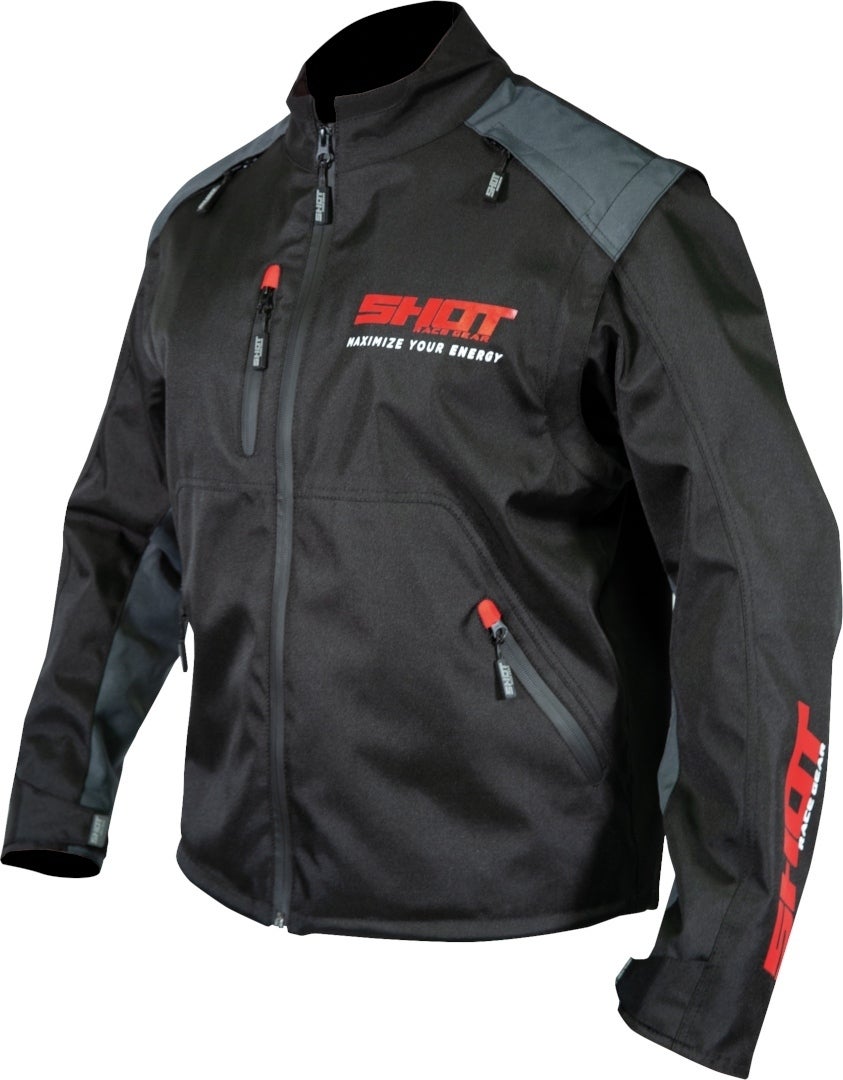 Shot Contact Assault Motocross Jacket black/red M Figure 1