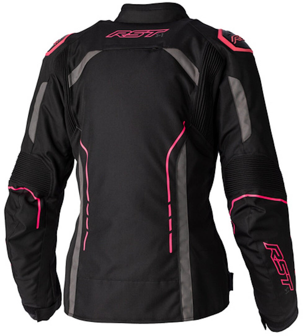 RST S-1 Veste textile de moto pour dames noir/rose 3XL Figure 2