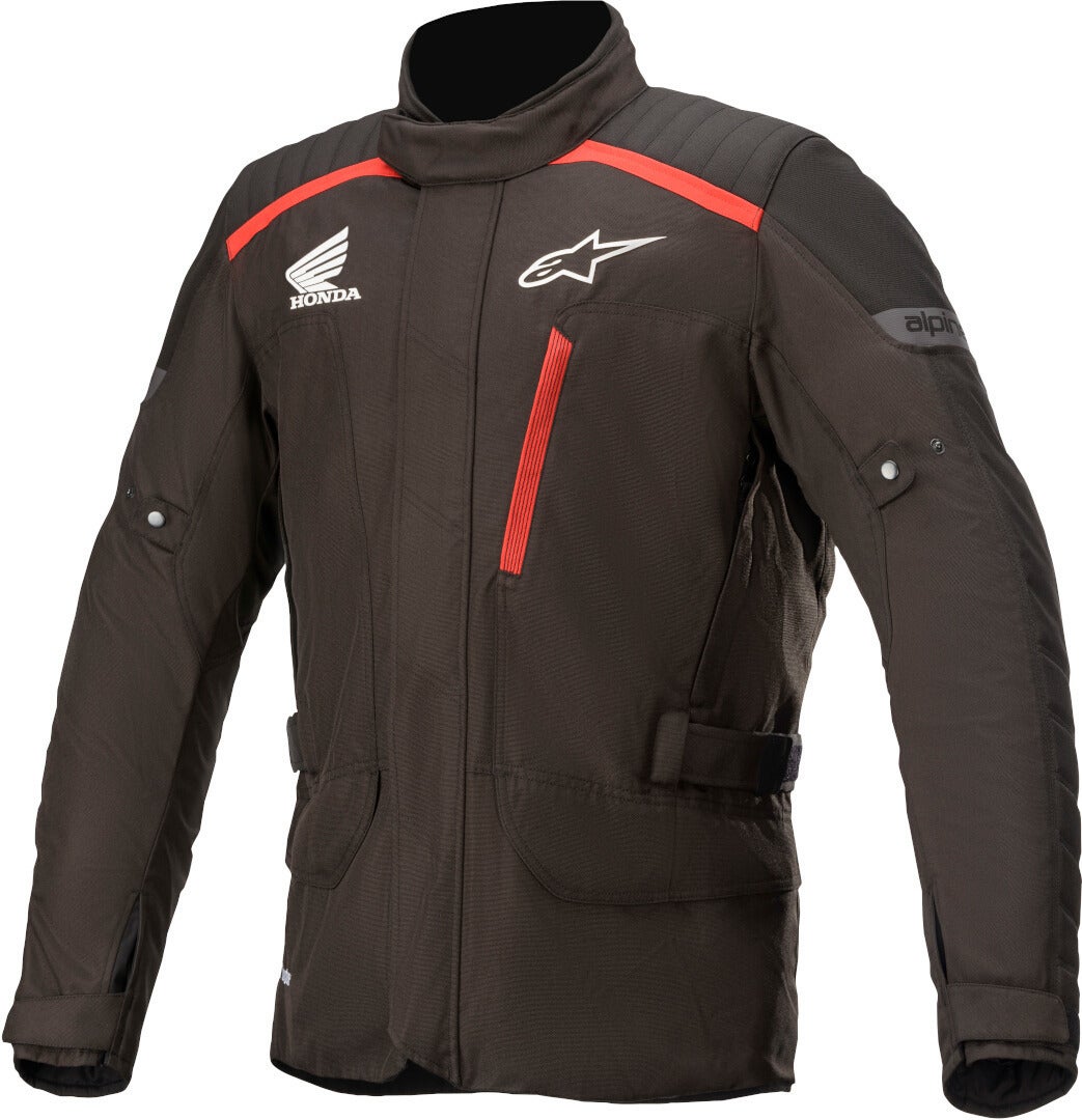 Alpinestars Honda Gravity Drystar Motorcycle Textile Jacket black/red 3XL Figure 1