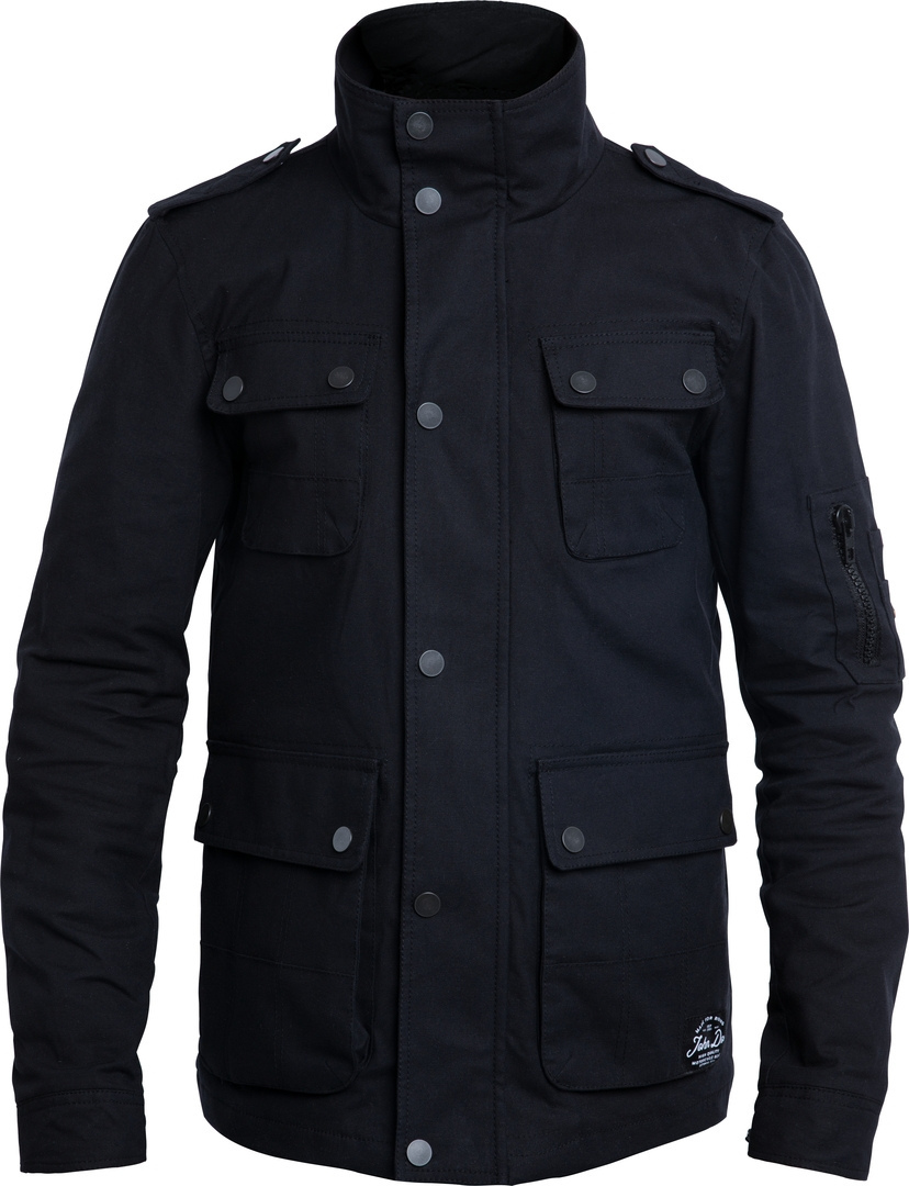 John Doe Explorer Motorrad Textiljacke schwarz 5XL Abbildung 1