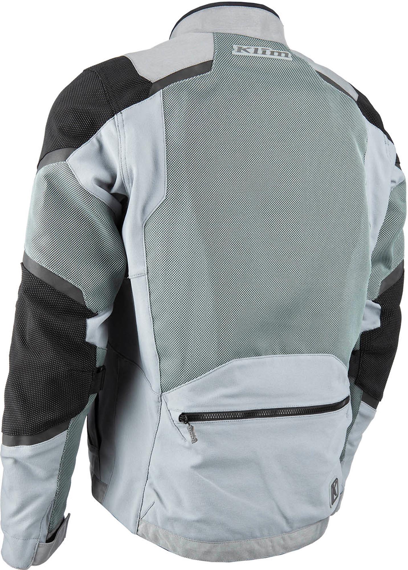 Klim Baja Mesh Motorcycle Textile Jacket grey/black XL Figure 6