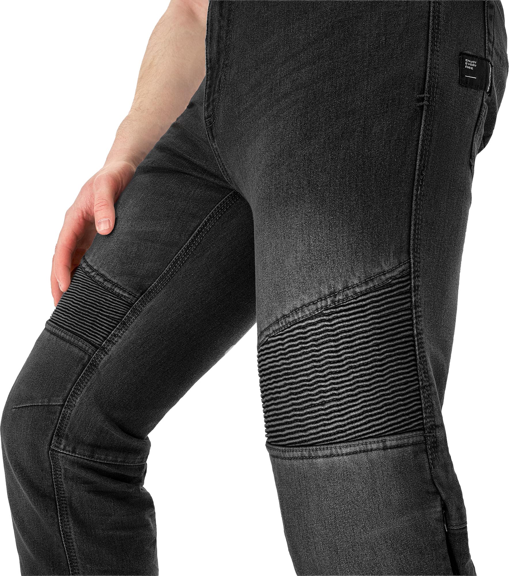 SHIMA Zenith Motorrad Jeans Sort 40 (32) Figur 15