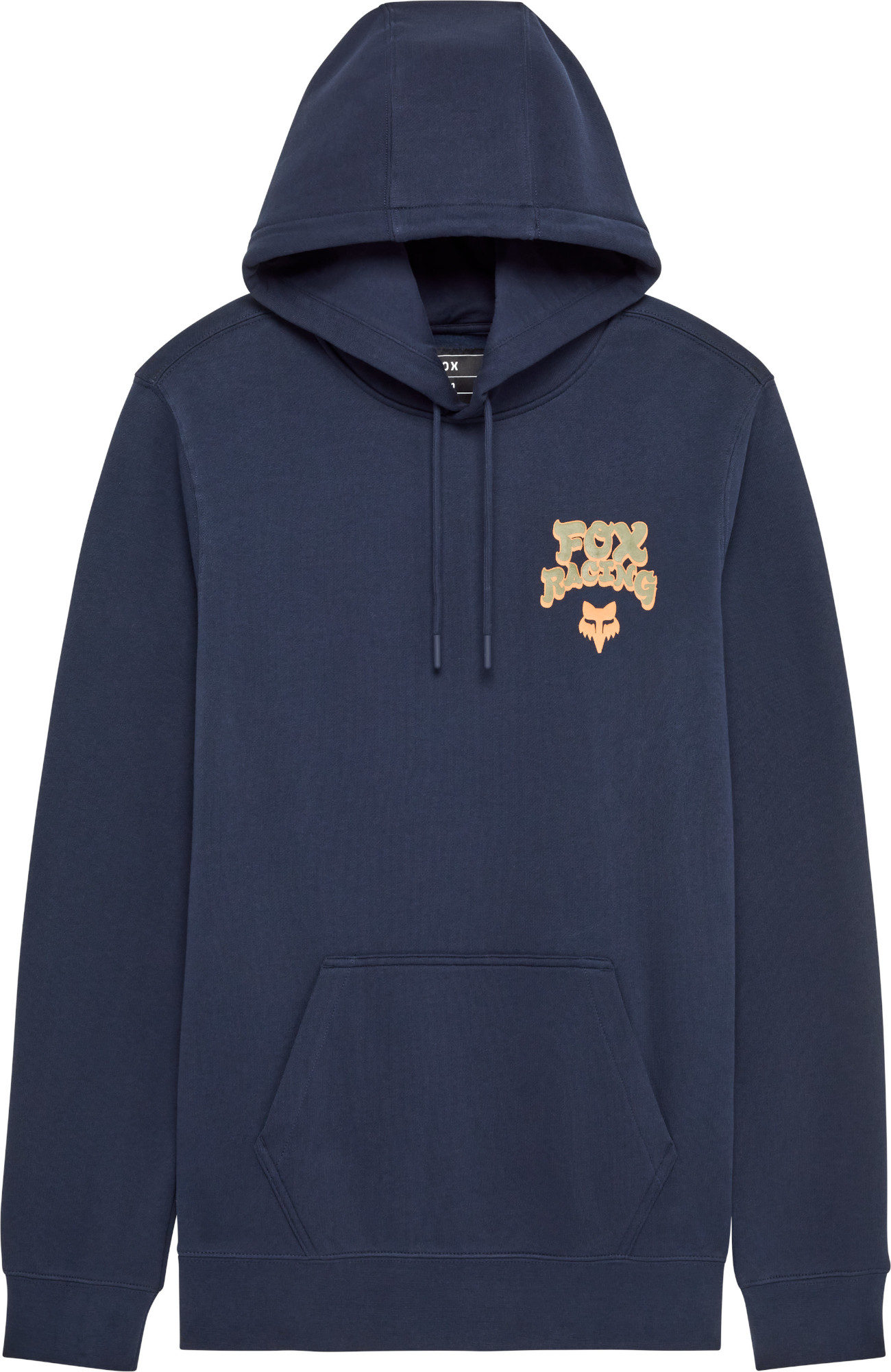 FOX Racewear Hoodie tmavě modrá/oranžová M Obrázek 1